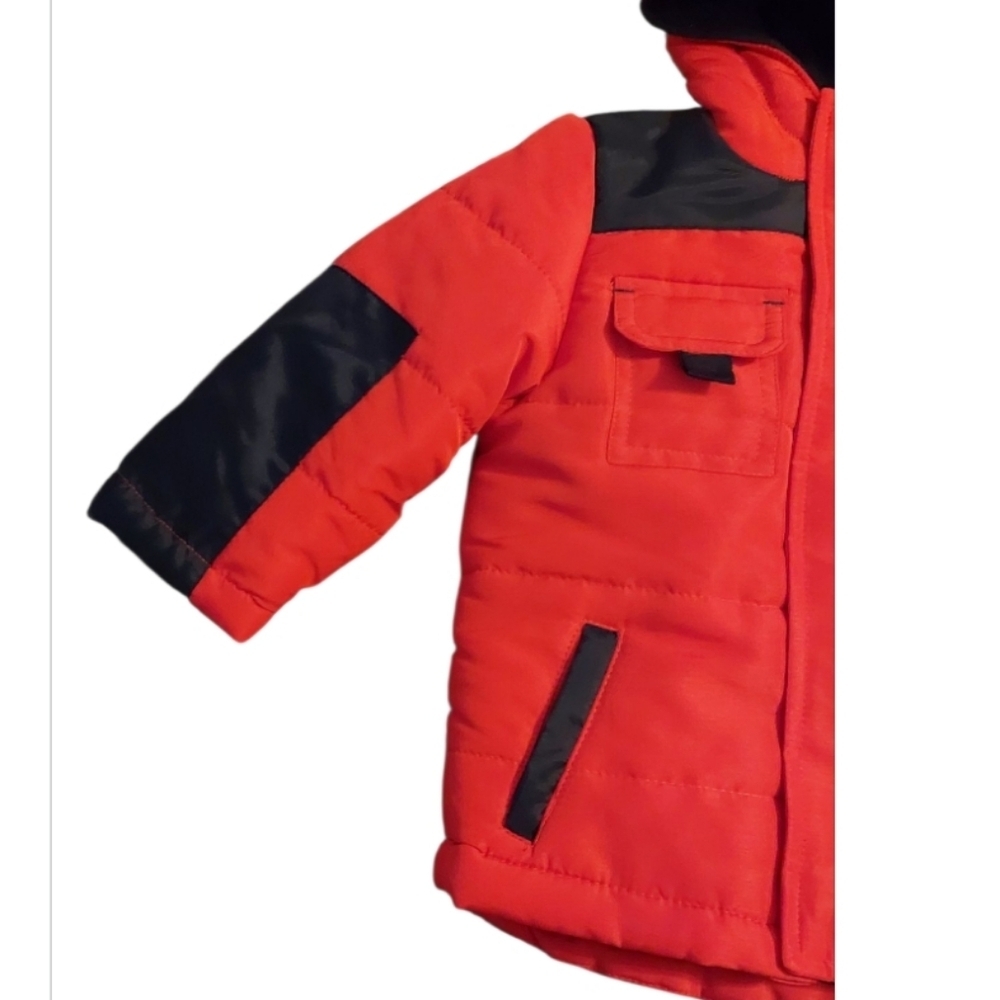 NWT Rothschild 2 Tone Parka with Mittens ~6-9M - Picture 3 of 6